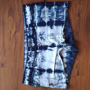 SALE $ Carmar Blue Tie Dye Cut off shorts 29